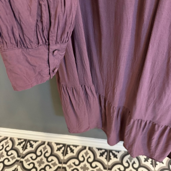 Ava & Viv 2x Flowy Lavender Ruffle Dress *with* Pockets! - Picture 4 of 7